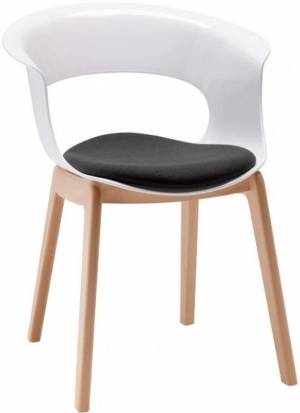 Кресло пластиковое с подушкой Scab Design, Natural Miss B Antishock