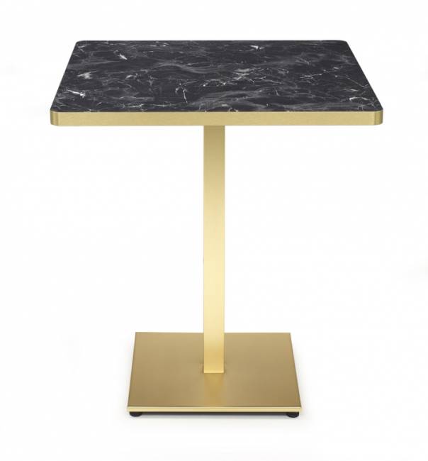 Подстолье металлическое Tiffany латунь 400х400х730 мм