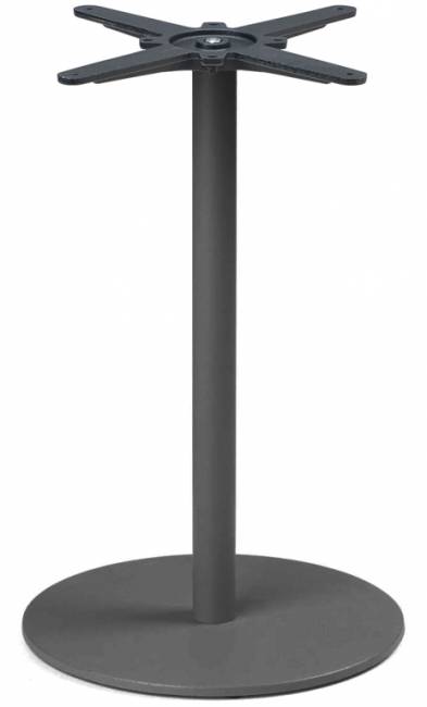 Подстолье металлическое Tiffany антрацит Ø450х730 мм