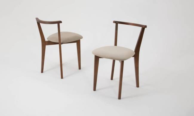 Стол Монте М 100 орех со стульями Франк орех велюр бежевый