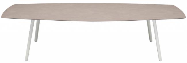 Стол ламинированный Squid белый, тортора шпатель 2990х1290х730 мм