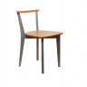 Стул Франк Ж, Натуральное дерево/Серый Стул Франк Ж, Натуральное дерево/Серый