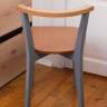 Стул Франк Ж, Натуральное дерево/Серый Стул Франк Ж, Натуральное дерево/Серый