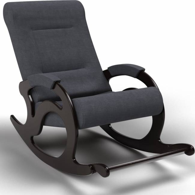 Кресло-качалка Тироль, ткань графит