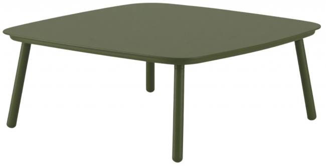 Столик металлический кофейный Venice зеленый 450х450х370 мм