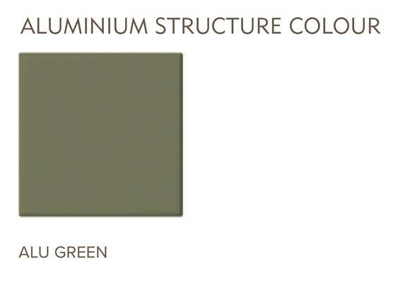 Столик металлический кофейный Venice зеленый 450х450х370 мм