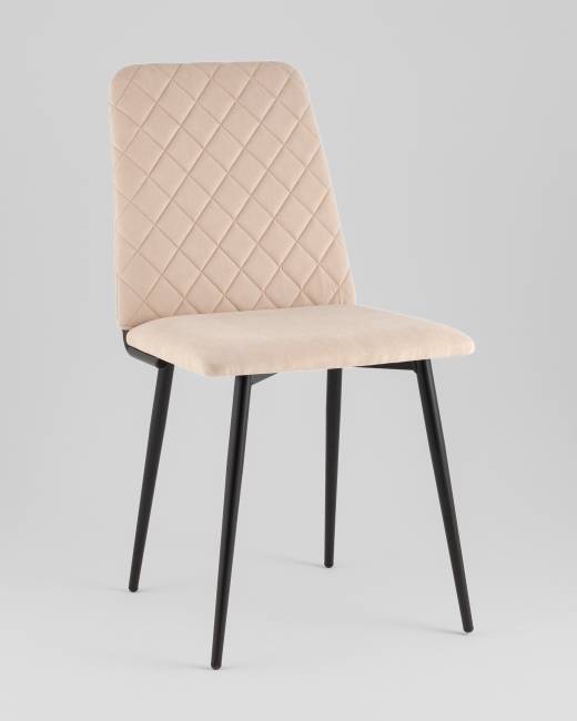 Стул Кристенсен Original велюр бежевый