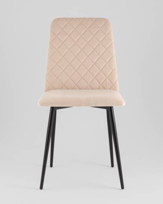 Стул Кристенсен Original велюр бежевый