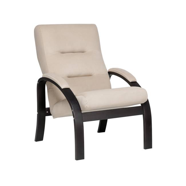 Кресло Leset Лион Венге текстура V18 бежевый