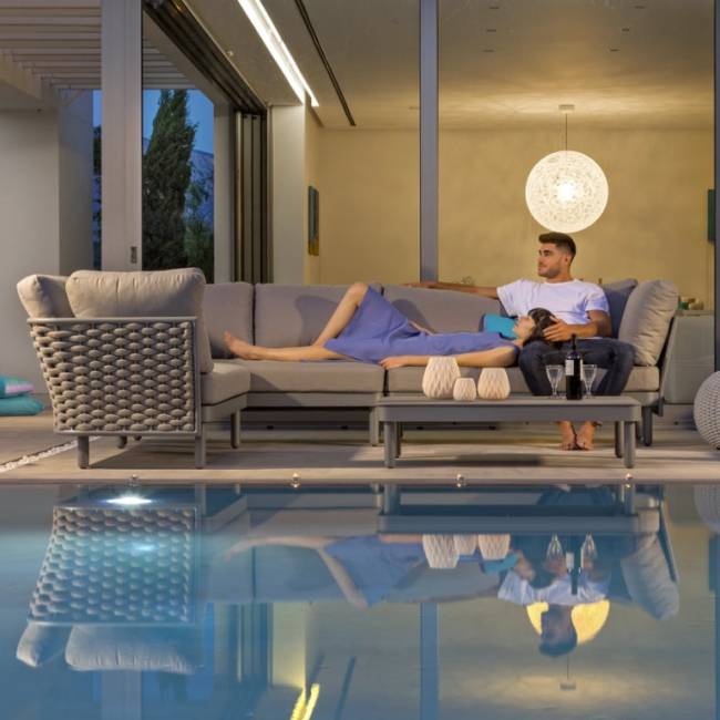 Столик кофейный стеклянный Leon 1200х750х295 мм