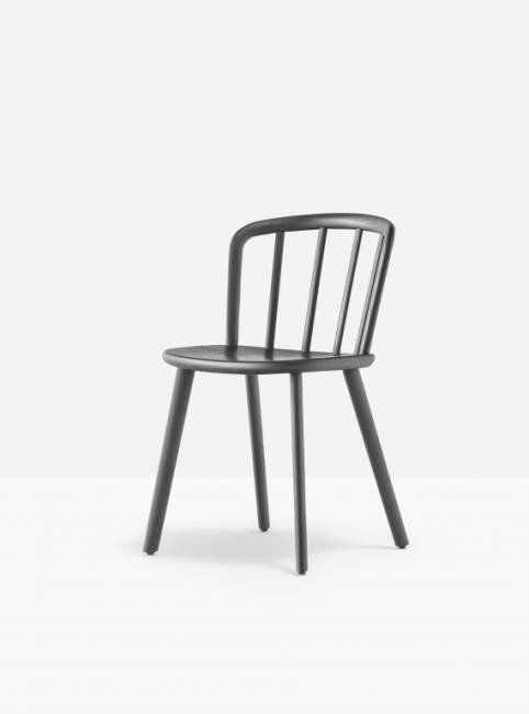 Стул деревянный Nym черный ясень 460х500х755 мм Стул деревянный Nym черный ясень 460х500х755 мм