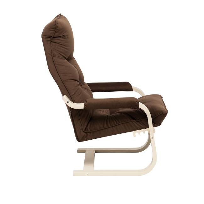 Кресло-трансформер Leset Оливер Слоновая кость V23 молочный шоколад