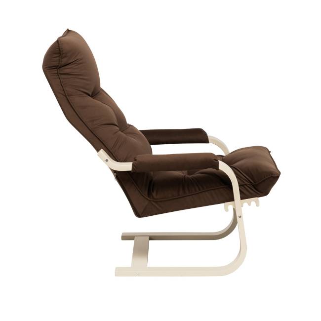 Кресло-трансформер Leset Оливер Слоновая кость V23 молочный шоколад