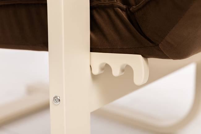 Кресло-трансформер Leset Оливер Слоновая кость V23 молочный шоколад Кресло-трансформер Leset Оливер Слоновая кость V23 молочный шоколад