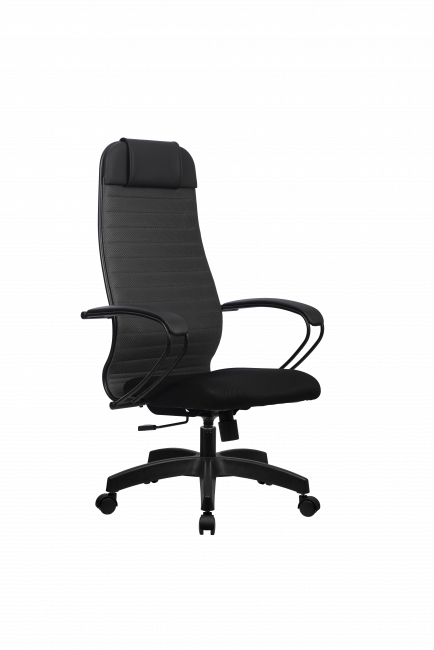 Кресло МЕТТА-21(MPRU)/подл.130/осн.001, темно-серый