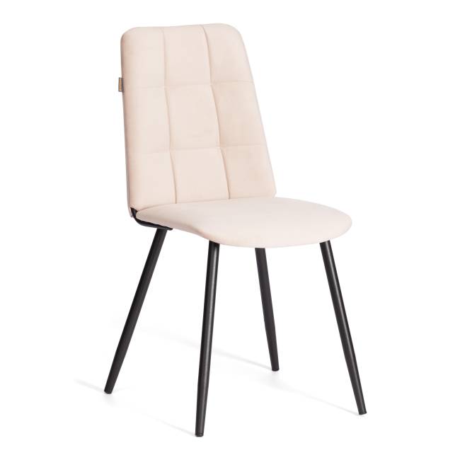 Стул обеденный La Rousse/Ля Русс Нью, велюр, серый/черный, 29, 45х55х93см серый велюр