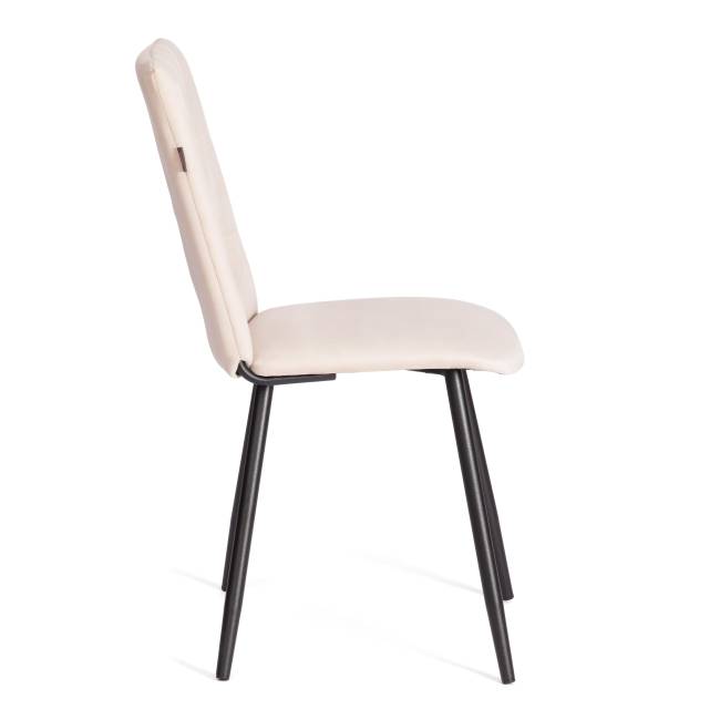 Стул обеденный La Rousse/Ля Русс Нью, велюр, серый/черный, 29, 45х55х93см серый велюр