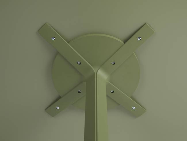 Подстолье металлическое Frasca Maxi Fix Special агава 585х585х720 мм Подстолье металлическое Frasca Maxi Fix Special агава 585х585х720 мм