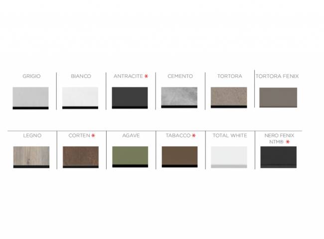 Столешница квадратная Piano Laminato 60x60 тортора, тортора 590х590х10 мм