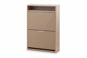 Обувница К-2, дуб сонома/мокко