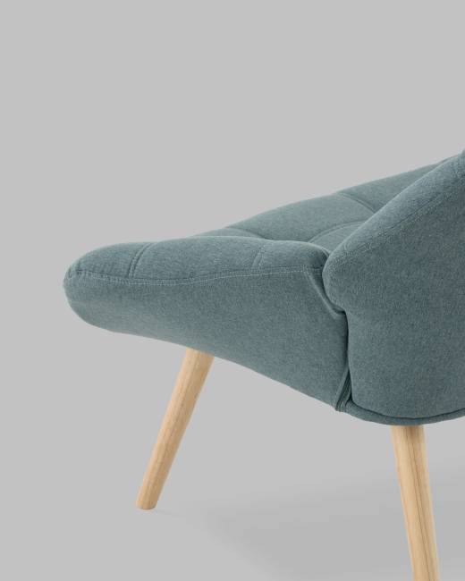 Кресло Олби Квадро зелёный