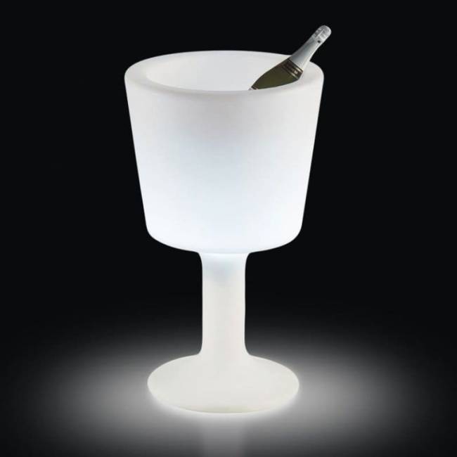 Кулер для бутылок светящийся Light Drink белый Ø450х750 мм