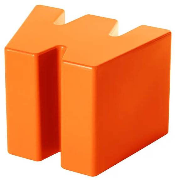 Пуф пластиковый Double U Standard 580х430х430 мм