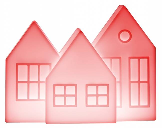 Светильник пластиковый настольный Kolme Cold Lighting LED красный 430х190х340 мм