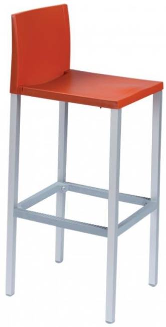 Стул пластиковый барный Liberty H75 370х420х980 мм