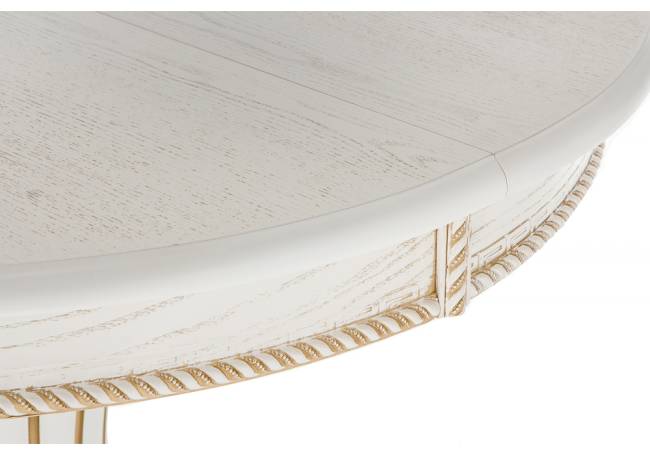 Павия молочный / золото патина