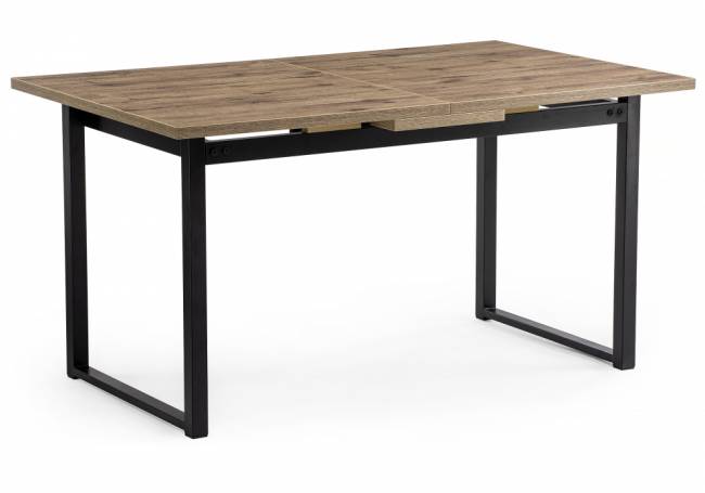 Макта 140 дуб велингтон / черный матовый