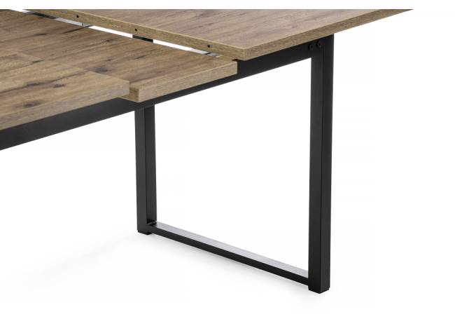 Макта 140 дуб велингтон / черный матовый