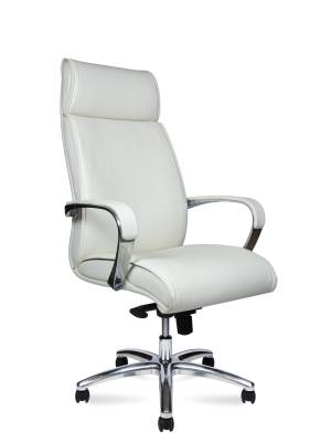Кресло офисное / Сорбонна / Sorbonne  / слоновая кость экокожа