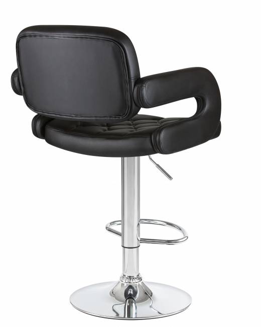 Стул барный DOBRIN TIESTO, чёрный