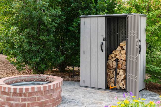 Ящик-шкаф WoodLook, 1500 л, серый