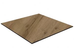 Столешница квадратная HPL Fitto дуб каньон палас 600х600х12 мм