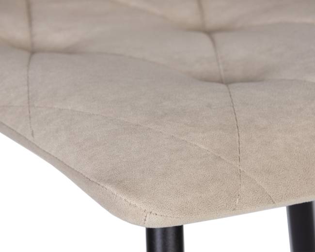 Набор 4 шт Стул обеденный DOBRIN CHILLY ROMBO, Капучино Simple 05, основание черное