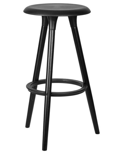 Набор 4 шт Стул барный DOBRIN ROYCE BLACK, чёрный (B-03)