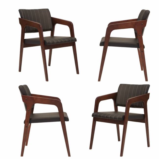 Стул-кресло Шадди комплект из 4 штук