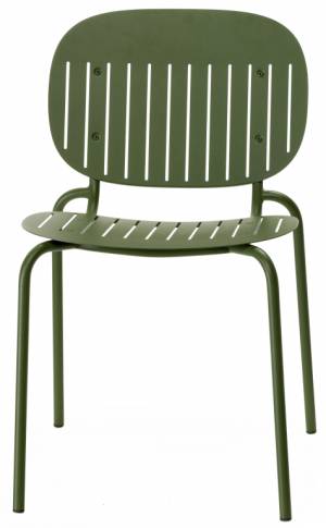 Стул металлический Si-Si Barcode оливковый 500х550х800 мм