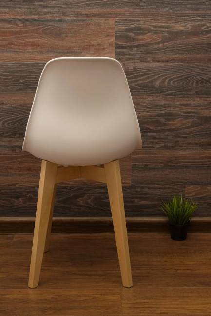 Стул Сашш натур /белый, серая гусиная лапка Стул Сашш натур /белый, серая гусиная лапка