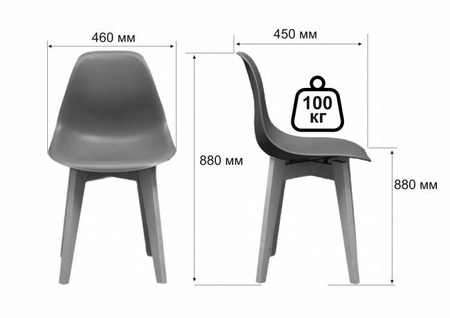 Стул Сашш натур /белый, серая гусиная лапка Стул Сашш натур /белый, серая гусиная лапка