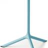 Стол ламинированный обеденный складной Tripe Maxi Folding голубой, кортен 700х700х740 мм