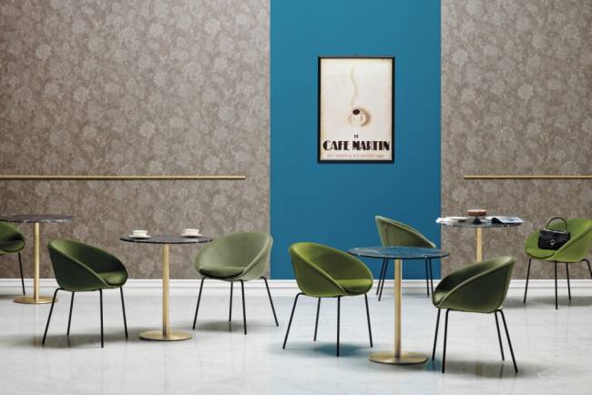 Столешница мраморная Marble коричневый мрамор 700х700х20 мм