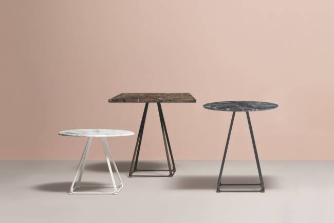 Столешница мраморная Marble коричневый мрамор 700х700х20 мм