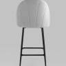 Стул полубарный Логан SN велюр светло-серый