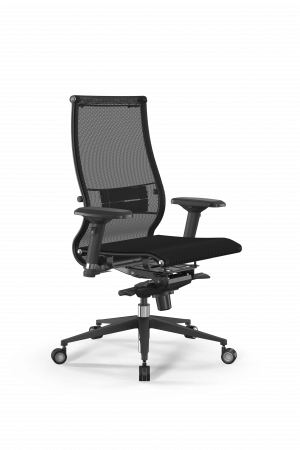 Кресло Samurai L2-9D - TS /Kb00/Nb00/D04P(M06.B11.G21.W04), черный