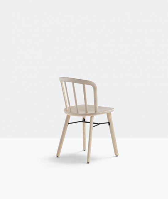 Стул деревянный Nym беленый ясень 460х500х755 мм Стул деревянный Nym беленый ясень 460х500х755 мм