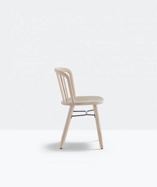 Стул деревянный Nym беленый ясень 460х500х755 мм Стул деревянный Nym беленый ясень 460х500х755 мм