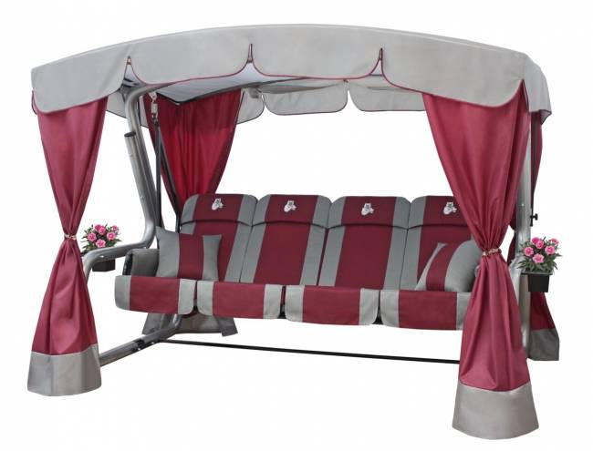 Качели садовые "Аляска", четырехместные